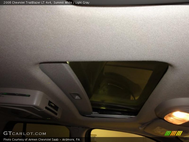 Summit White / Light Gray 2008 Chevrolet TrailBlazer LT 4x4