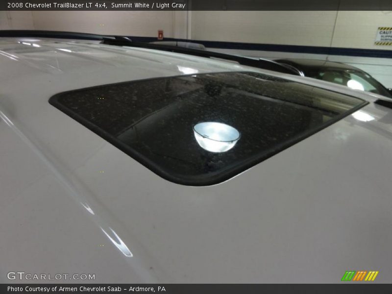 Summit White / Light Gray 2008 Chevrolet TrailBlazer LT 4x4