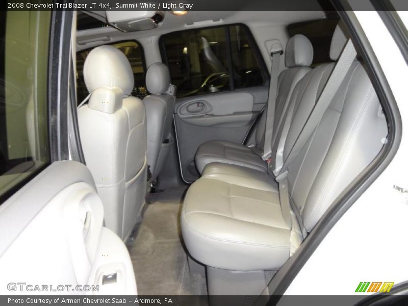 Summit White / Light Gray 2008 Chevrolet TrailBlazer LT 4x4