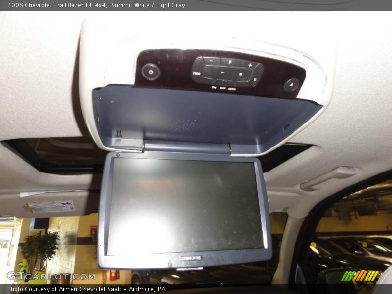 Summit White / Light Gray 2008 Chevrolet TrailBlazer LT 4x4