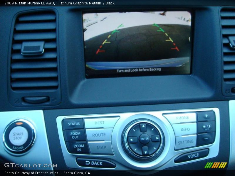 Platinum Graphite Metallic / Black 2009 Nissan Murano LE AWD