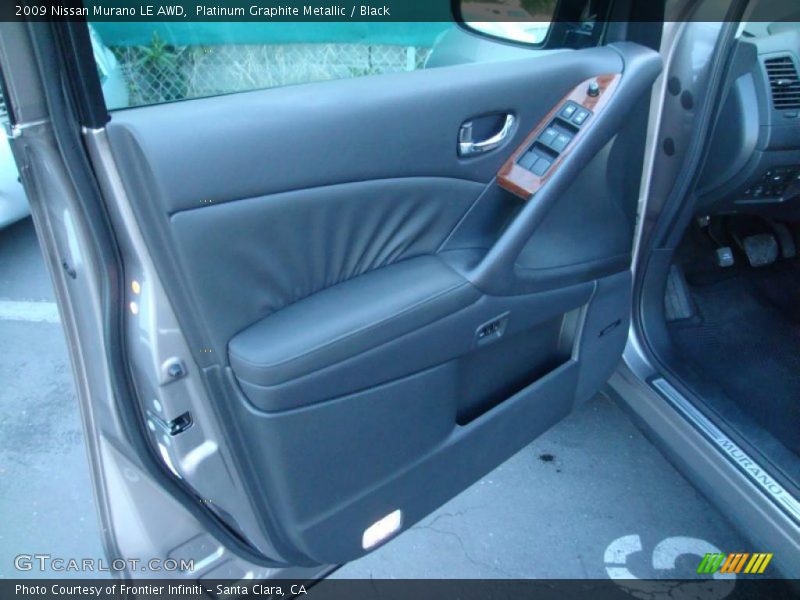Platinum Graphite Metallic / Black 2009 Nissan Murano LE AWD