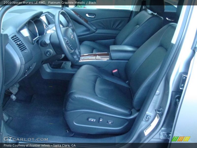 Platinum Graphite Metallic / Black 2009 Nissan Murano LE AWD