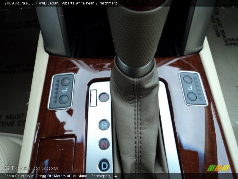  2009 RL 3.7 AWD Sedan 5 Speed Automatic Shifter