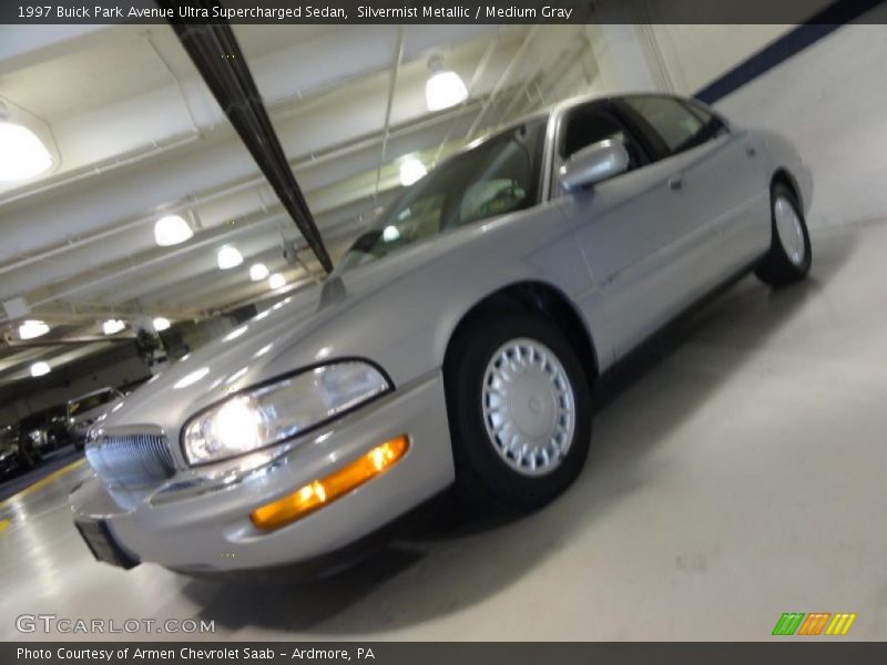 Silvermist Metallic / Medium Gray 1997 Buick Park Avenue Ultra Supercharged Sedan