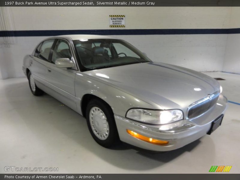Silvermist Metallic / Medium Gray 1997 Buick Park Avenue Ultra Supercharged Sedan