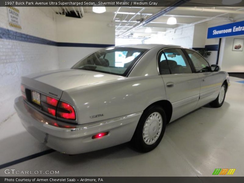 Silvermist Metallic / Medium Gray 1997 Buick Park Avenue Ultra Supercharged Sedan