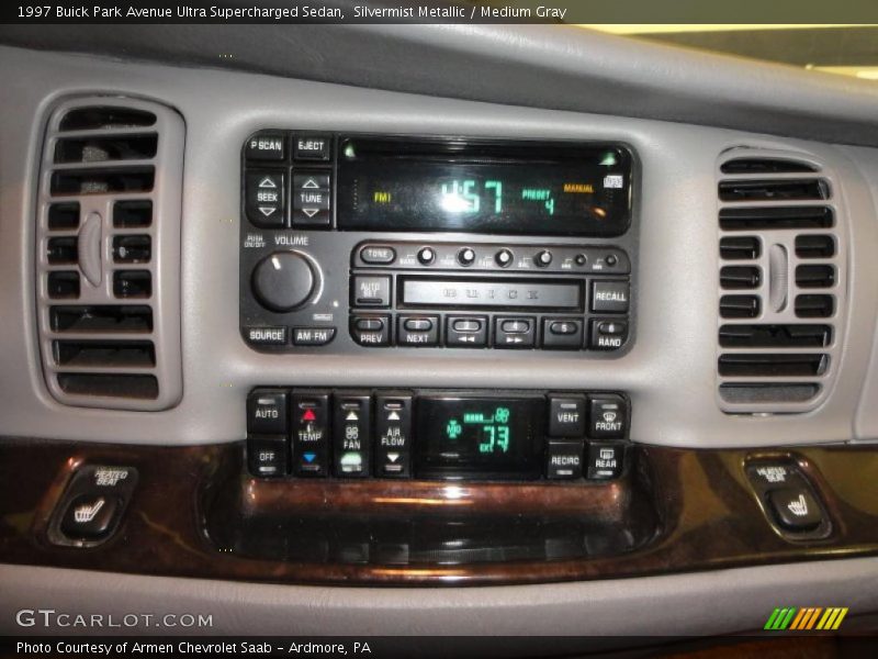 Controls of 1997 Park Avenue Ultra Supercharged Sedan