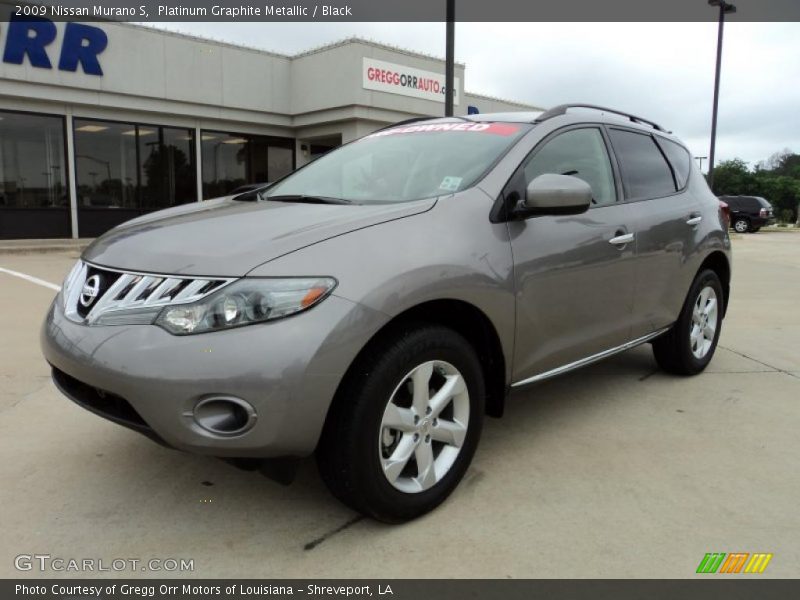 Platinum Graphite Metallic / Black 2009 Nissan Murano S