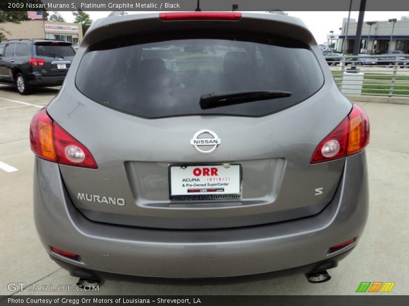 Platinum Graphite Metallic / Black 2009 Nissan Murano S