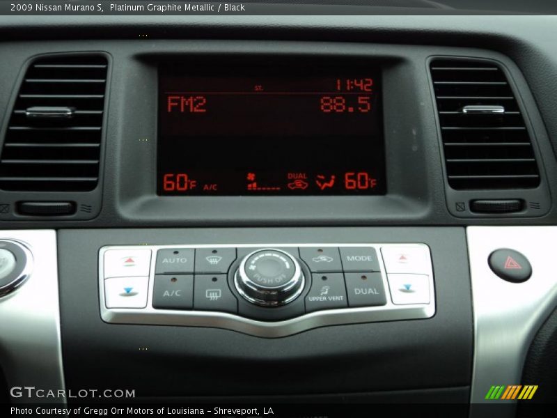 Platinum Graphite Metallic / Black 2009 Nissan Murano S