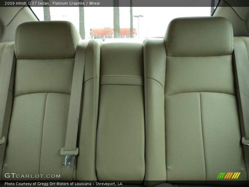 Platinum Graphite / Wheat 2009 Infiniti G 37 Sedan