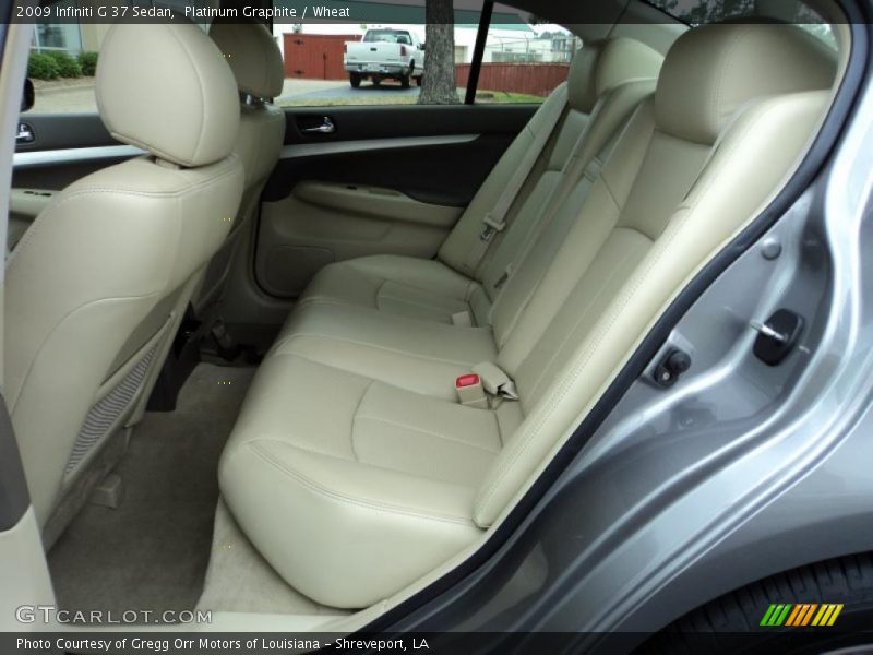 Platinum Graphite / Wheat 2009 Infiniti G 37 Sedan