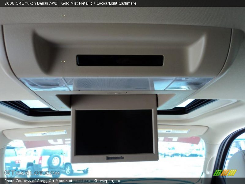 Gold Mist Metallic / Cocoa/Light Cashmere 2008 GMC Yukon Denali AWD