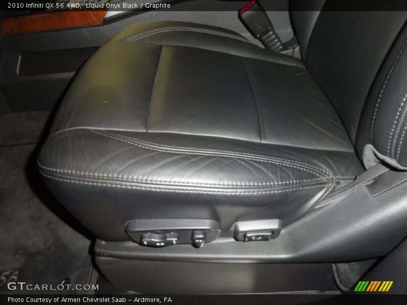 Liquid Onyx Black / Graphite 2010 Infiniti QX 56 4WD