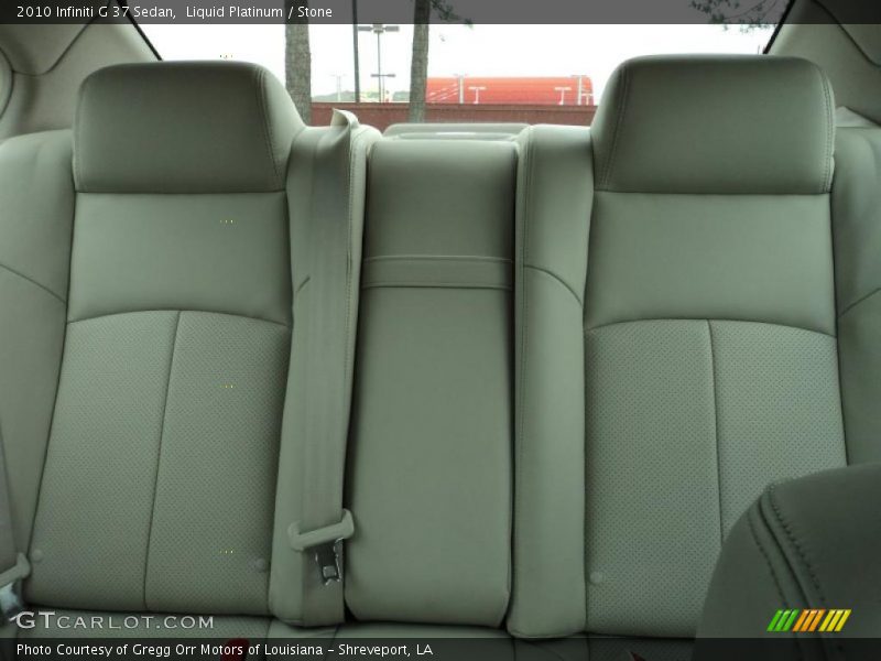 Liquid Platinum / Stone 2010 Infiniti G 37 Sedan