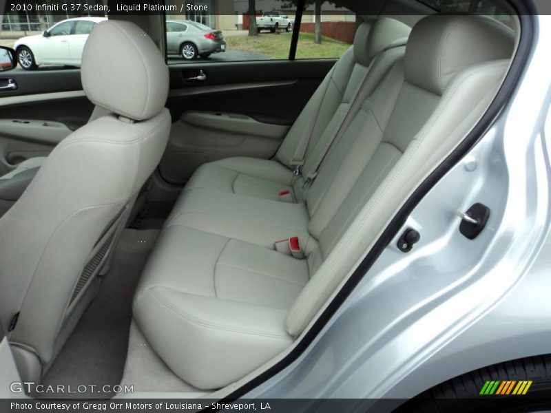 Liquid Platinum / Stone 2010 Infiniti G 37 Sedan