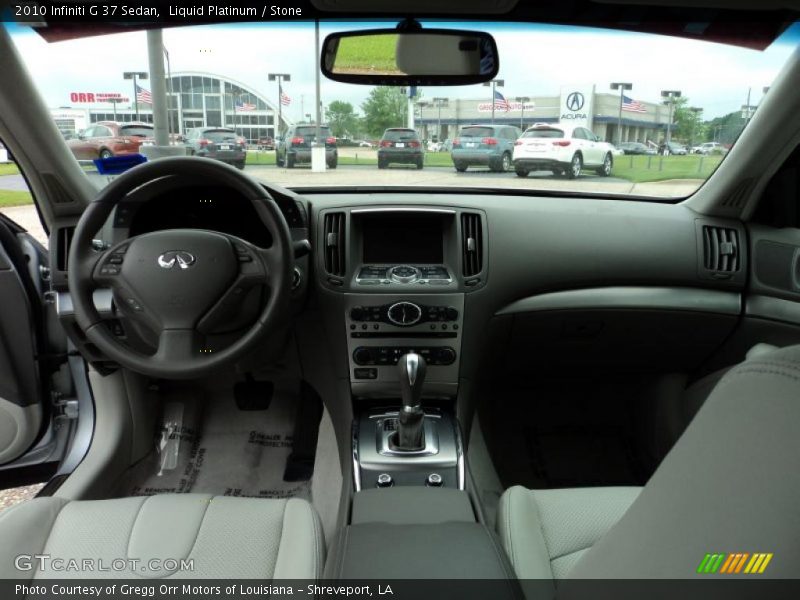 Liquid Platinum / Stone 2010 Infiniti G 37 Sedan