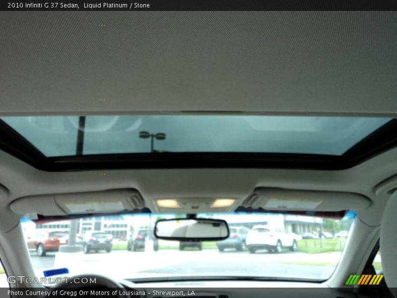 Liquid Platinum / Stone 2010 Infiniti G 37 Sedan