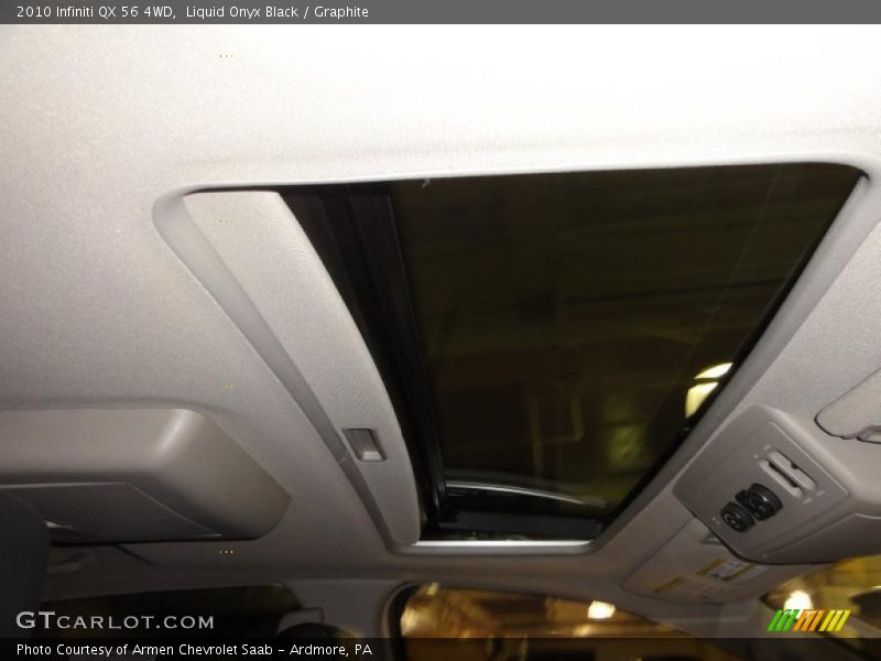 Liquid Onyx Black / Graphite 2010 Infiniti QX 56 4WD