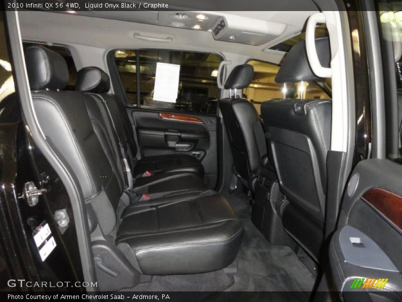 Liquid Onyx Black / Graphite 2010 Infiniti QX 56 4WD
