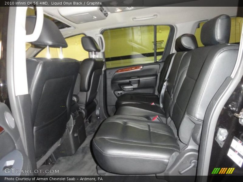 Liquid Onyx Black / Graphite 2010 Infiniti QX 56 4WD