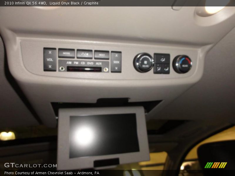 Liquid Onyx Black / Graphite 2010 Infiniti QX 56 4WD