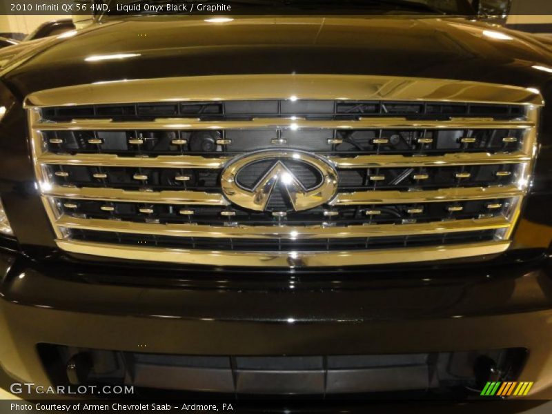 Liquid Onyx Black / Graphite 2010 Infiniti QX 56 4WD