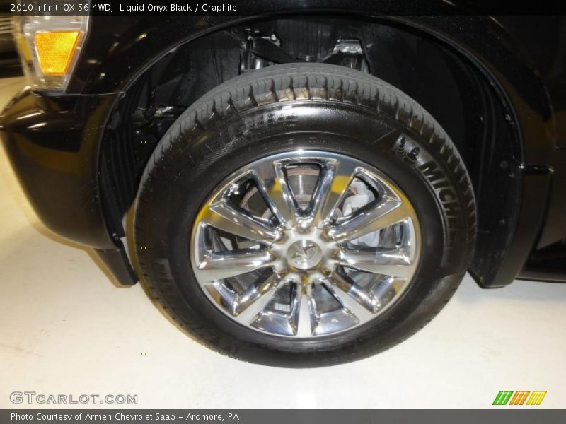 Liquid Onyx Black / Graphite 2010 Infiniti QX 56 4WD