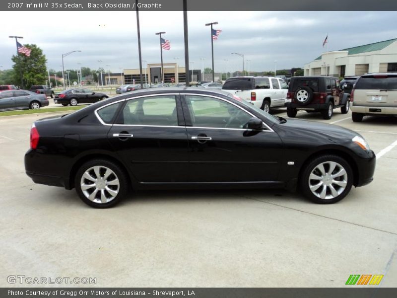 Black Obsidian / Graphite 2007 Infiniti M 35x Sedan