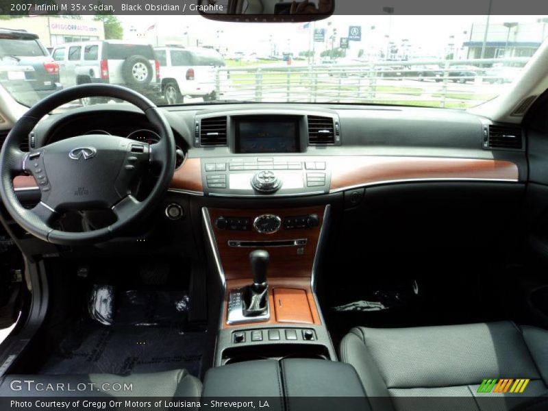 Black Obsidian / Graphite 2007 Infiniti M 35x Sedan