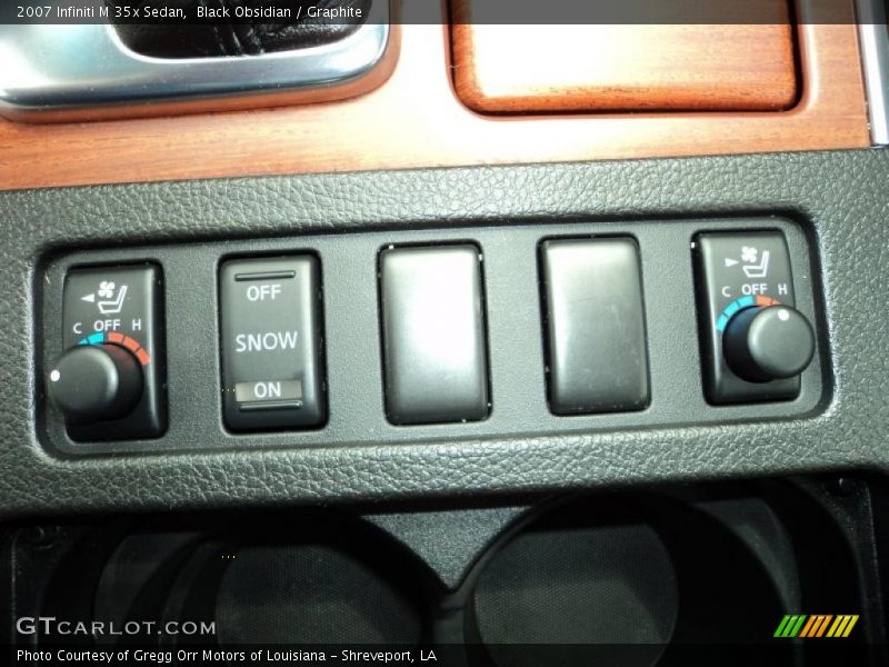 Black Obsidian / Graphite 2007 Infiniti M 35x Sedan