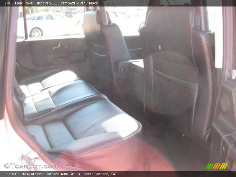Zambezi Silver / Black 2003 Land Rover Discovery SE