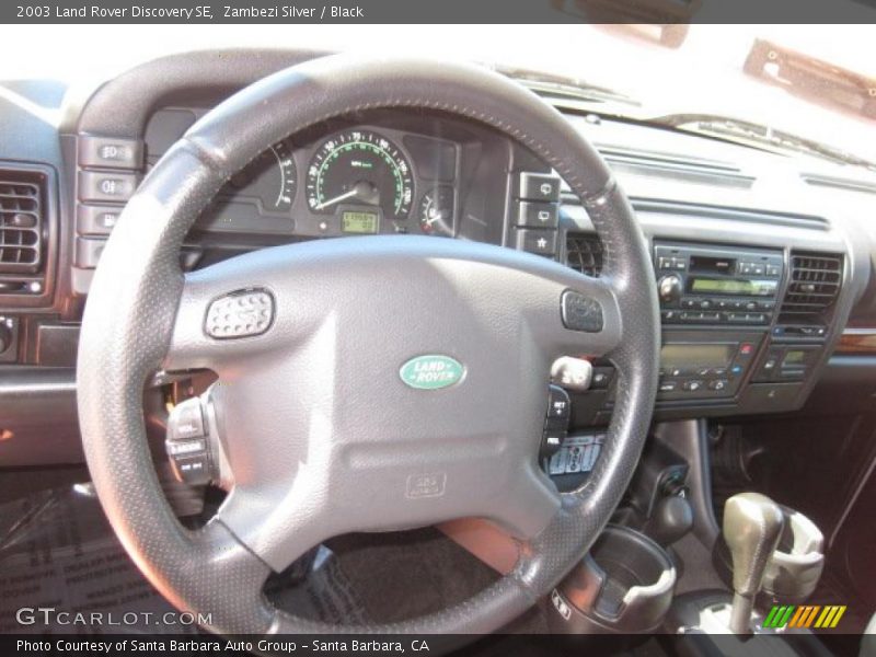 Zambezi Silver / Black 2003 Land Rover Discovery SE