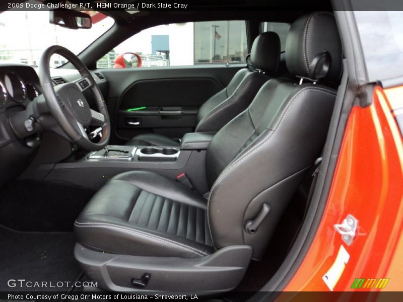HEMI Orange / Dark Slate Gray 2009 Dodge Challenger R/T