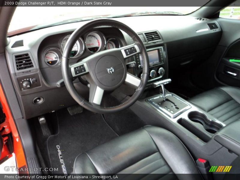 HEMI Orange / Dark Slate Gray 2009 Dodge Challenger R/T