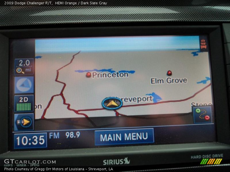 HEMI Orange / Dark Slate Gray 2009 Dodge Challenger R/T