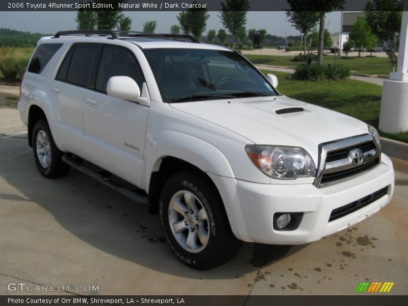 Natural White / Dark Charcoal 2006 Toyota 4Runner Sport Edition