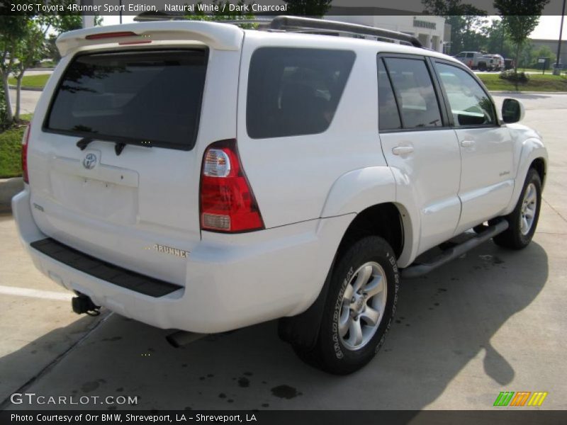 Natural White / Dark Charcoal 2006 Toyota 4Runner Sport Edition