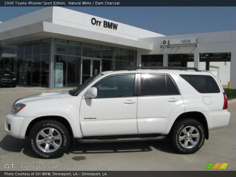 Natural White / Dark Charcoal 2006 Toyota 4Runner Sport Edition