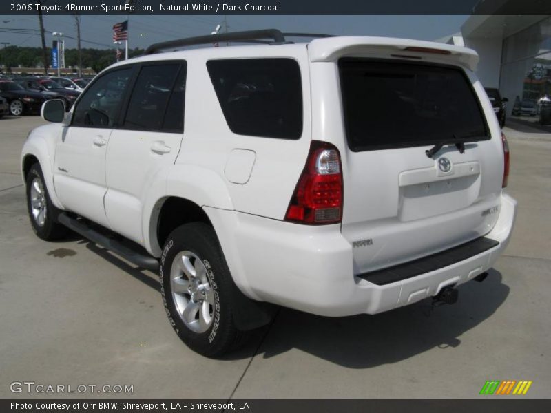 Natural White / Dark Charcoal 2006 Toyota 4Runner Sport Edition