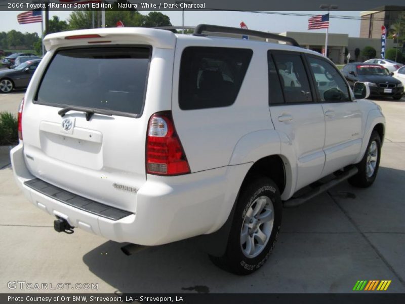 Natural White / Dark Charcoal 2006 Toyota 4Runner Sport Edition
