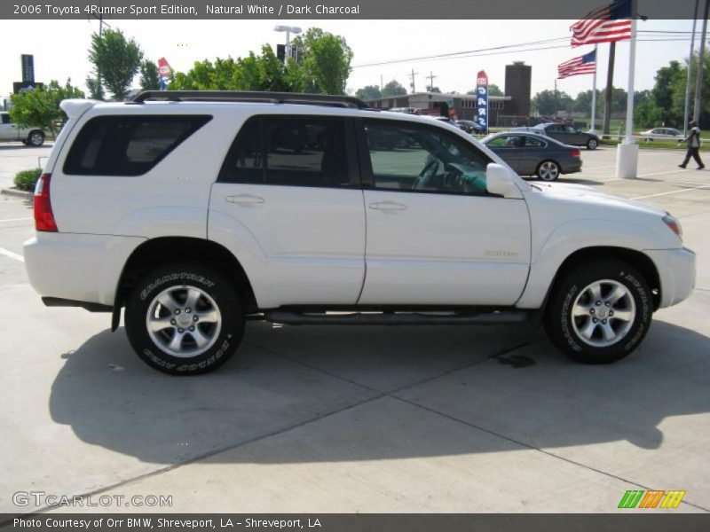 Natural White / Dark Charcoal 2006 Toyota 4Runner Sport Edition