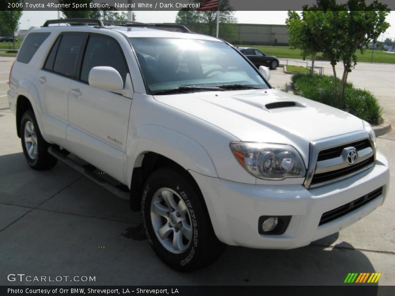 Natural White / Dark Charcoal 2006 Toyota 4Runner Sport Edition