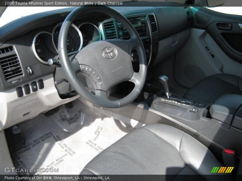 Natural White / Dark Charcoal 2006 Toyota 4Runner Sport Edition