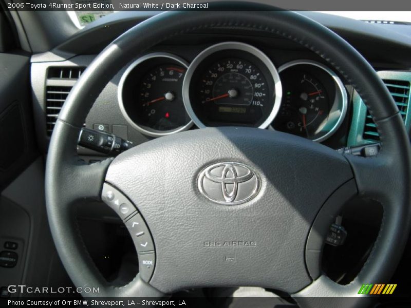 Natural White / Dark Charcoal 2006 Toyota 4Runner Sport Edition