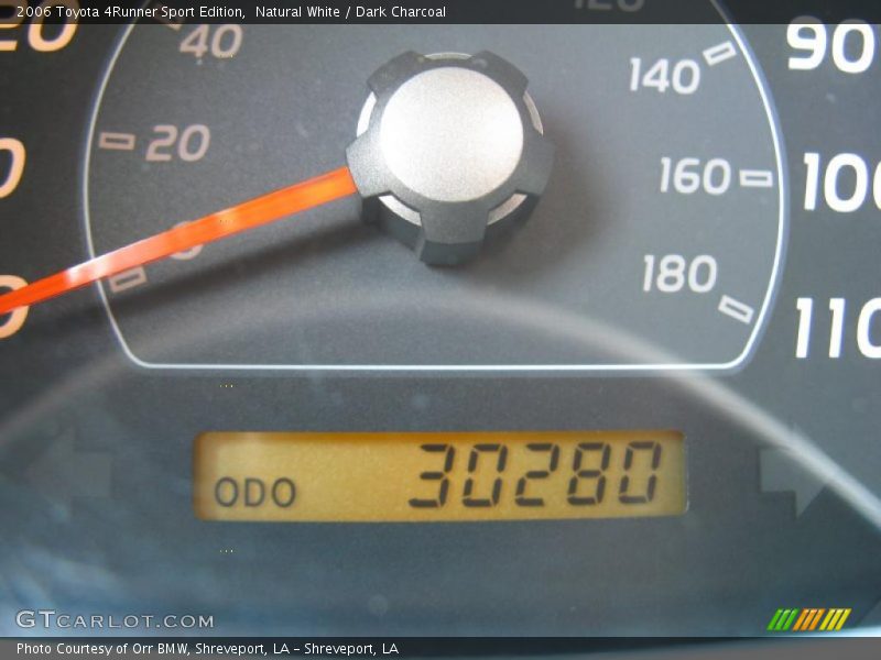 Natural White / Dark Charcoal 2006 Toyota 4Runner Sport Edition