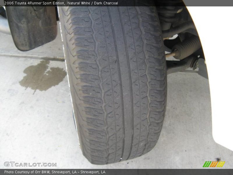 Natural White / Dark Charcoal 2006 Toyota 4Runner Sport Edition