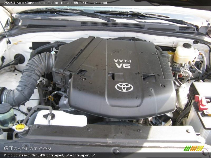 Natural White / Dark Charcoal 2006 Toyota 4Runner Sport Edition