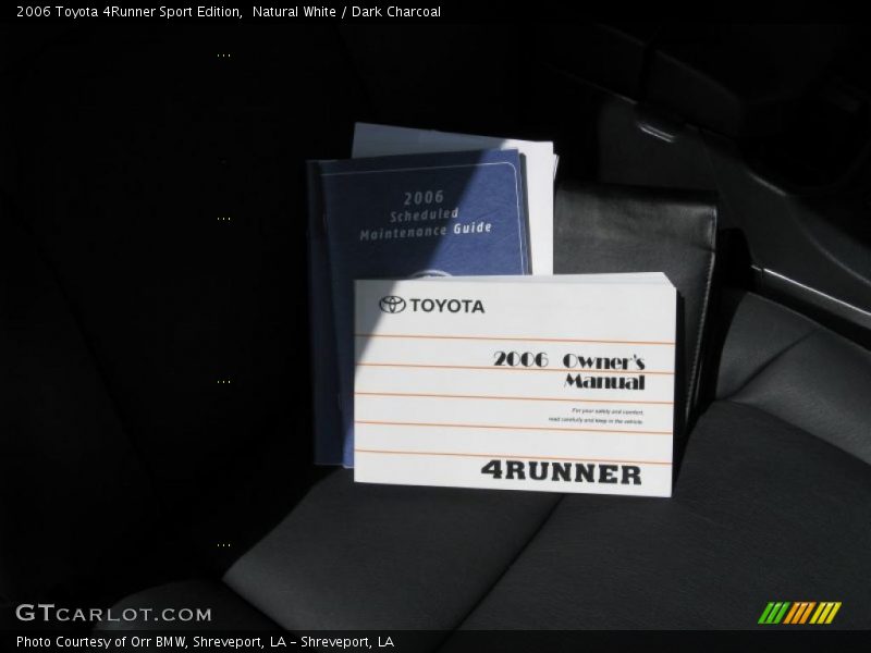 Natural White / Dark Charcoal 2006 Toyota 4Runner Sport Edition